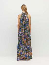 Nico Dress (Electric Meadow Cotton) Blue Light