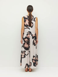 Romi Dress (Grand Flora Cotton) Ivory Bloom