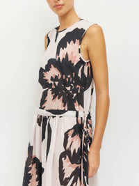 Romi Dress (Grand Flora Cotton) Ivory Bloom
