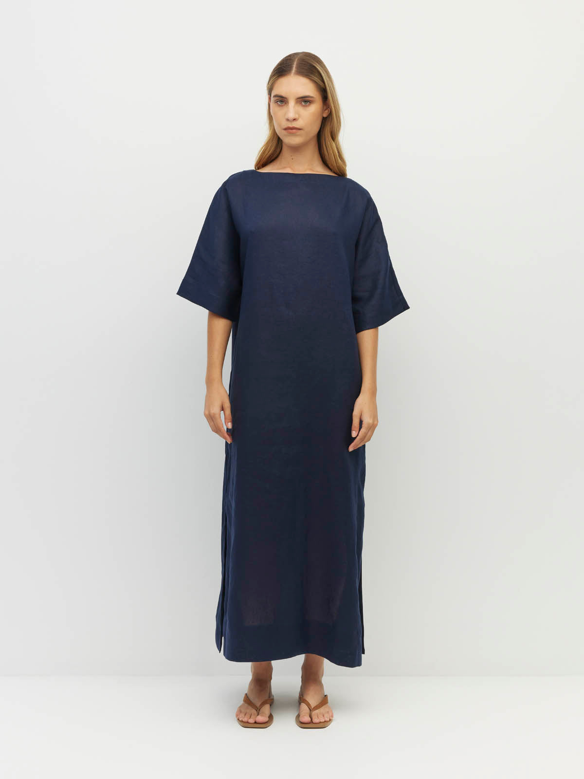 Kiko Dress (Heritage Linen) Oxford