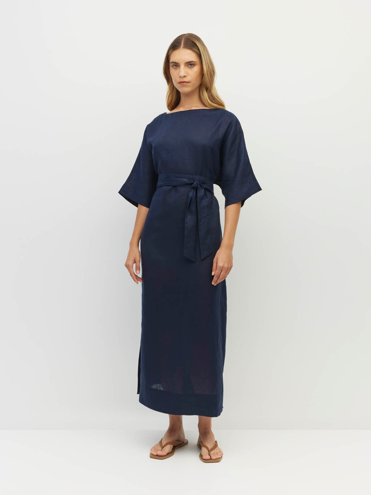 Kiko Dress (Heritage Linen) Oxford
