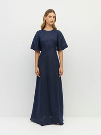 Luciana Dress (Heritage Linen) Oxford
