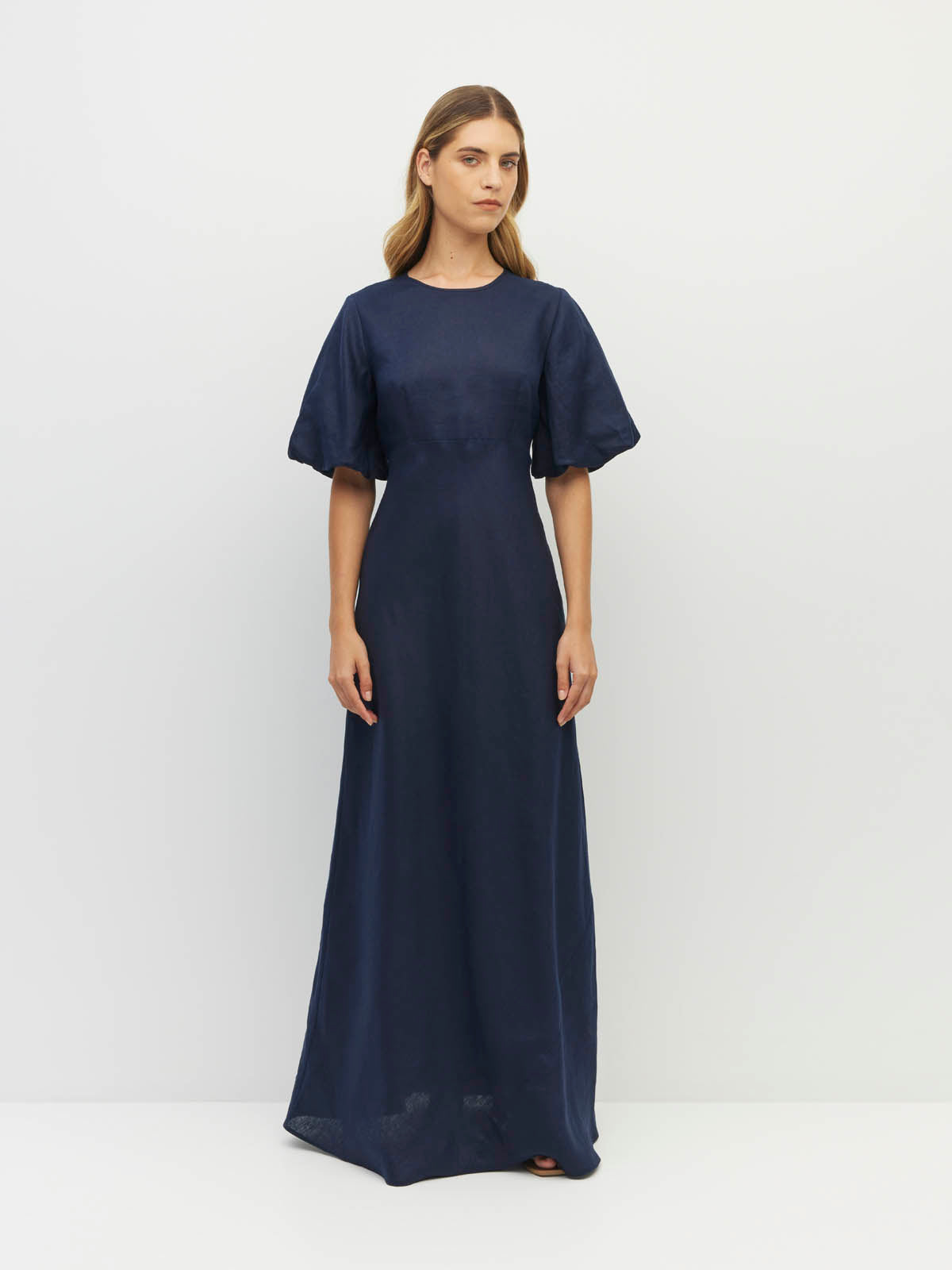 Luciana Dress (Heritage Linen) Oxford