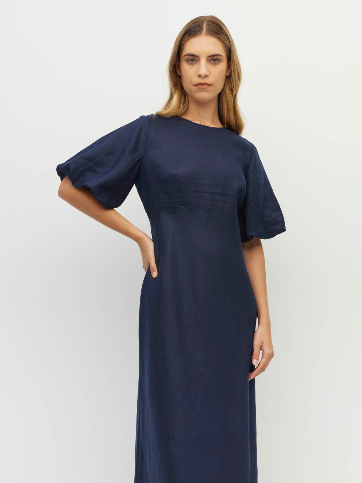 Luciana Dress (Heritage Linen) Oxford
