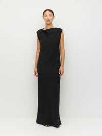 Arc Dress (Luxe Suiting) Black