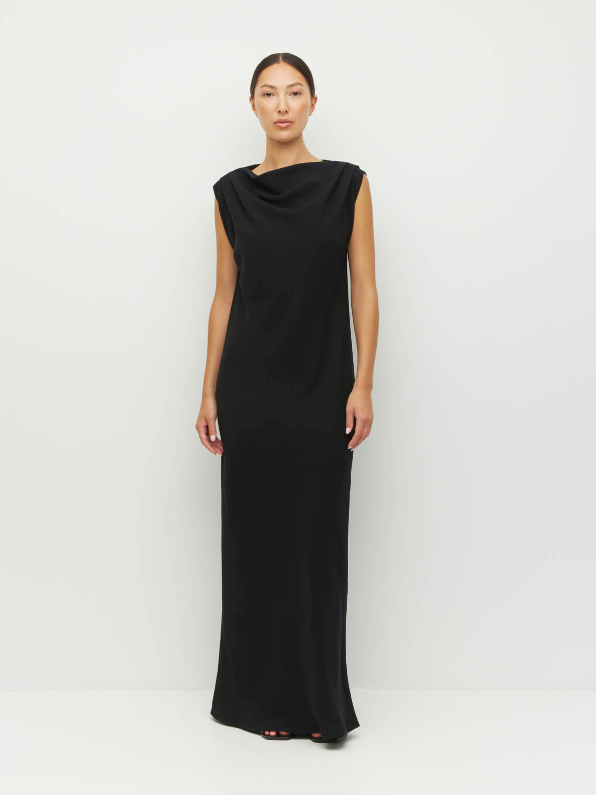 Arc Dress (Luxe Suiting) Black
