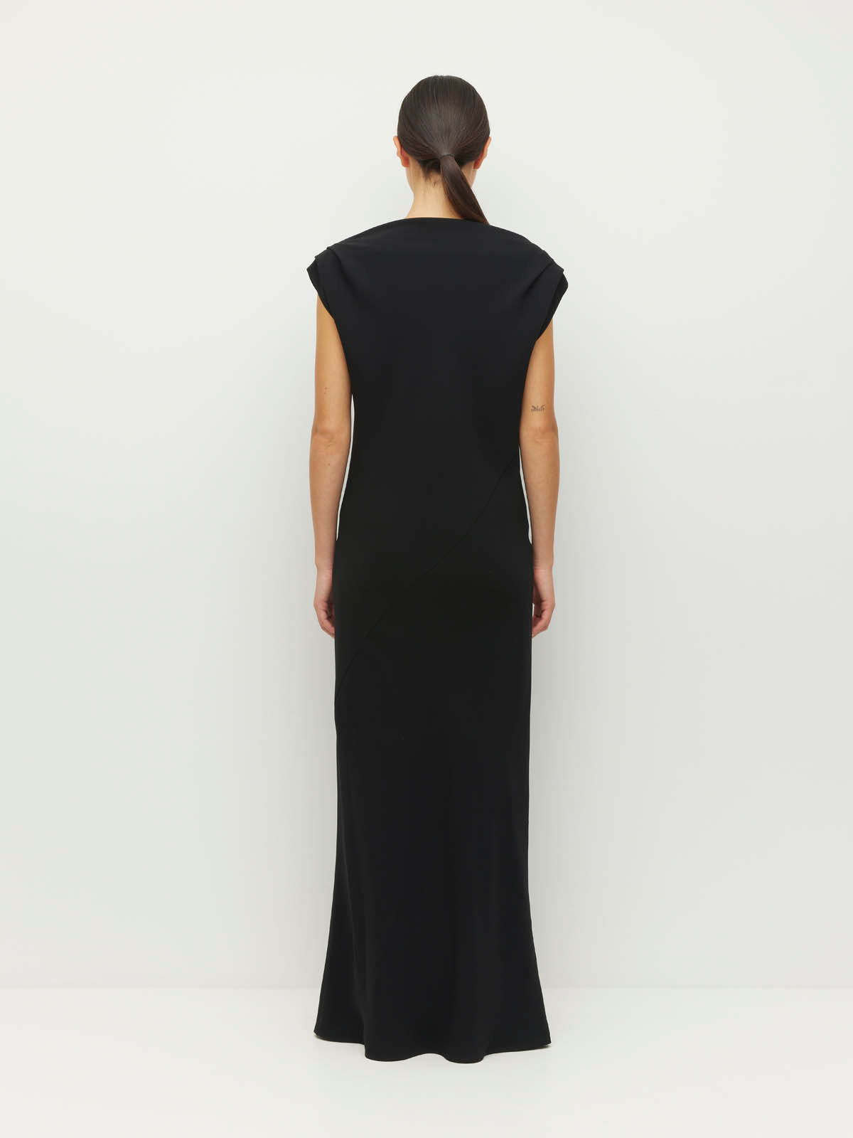 Arc Dress (Luxe Suiting) Black