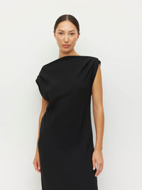 Arc Dress (Luxe Suiting) Black