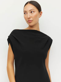 Arc Dress (Luxe Suiting) Black