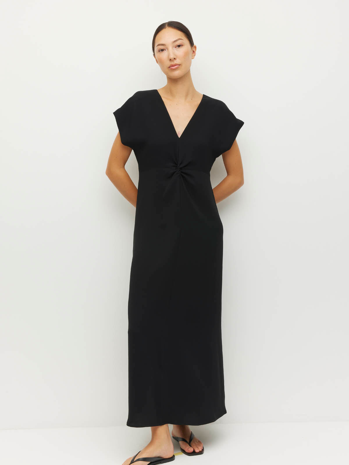 Tove Dress (Luxe Suiting) Black