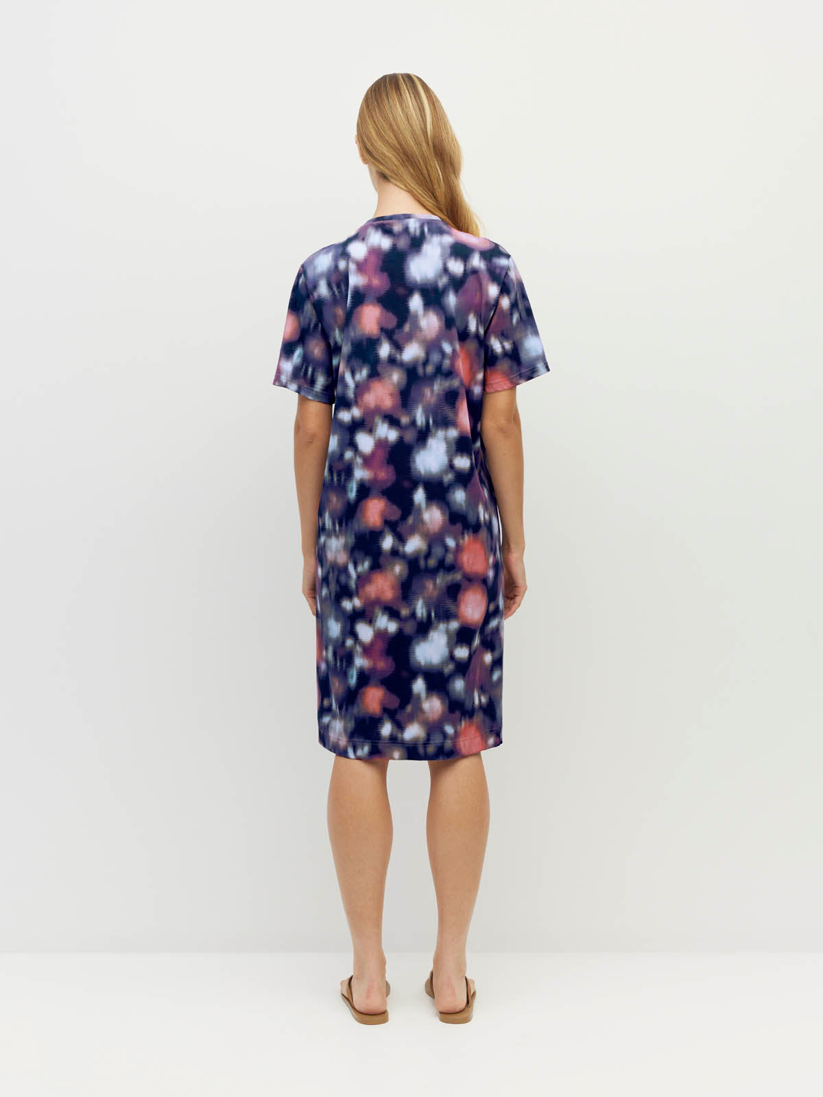 Micky T Dress (Luxe Cotton) Night Fall