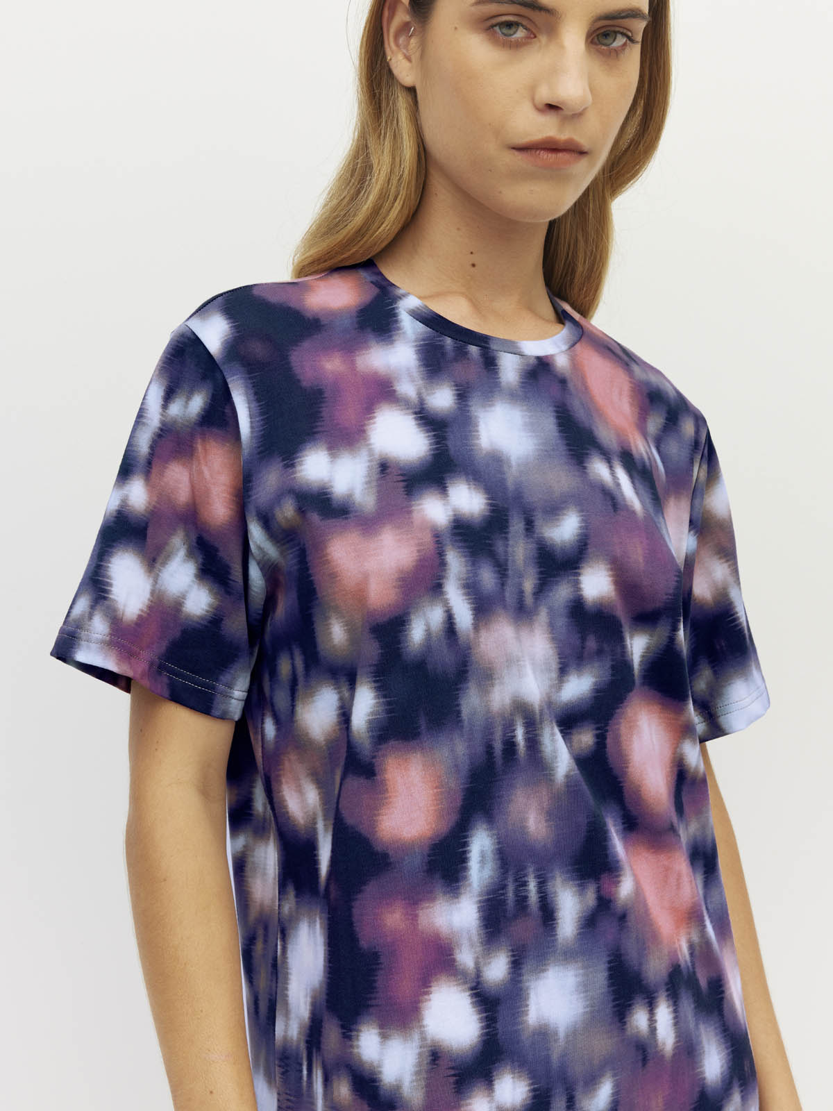 Micky T Dress (Luxe Cotton) Night Fall