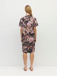 Micky T Dress (Luxe Cotton) Soft Camelia