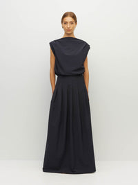 Kiva Skirt (Nylon Taffeta) Navy