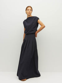 Kiva Skirt (Nylon Taffeta) Navy