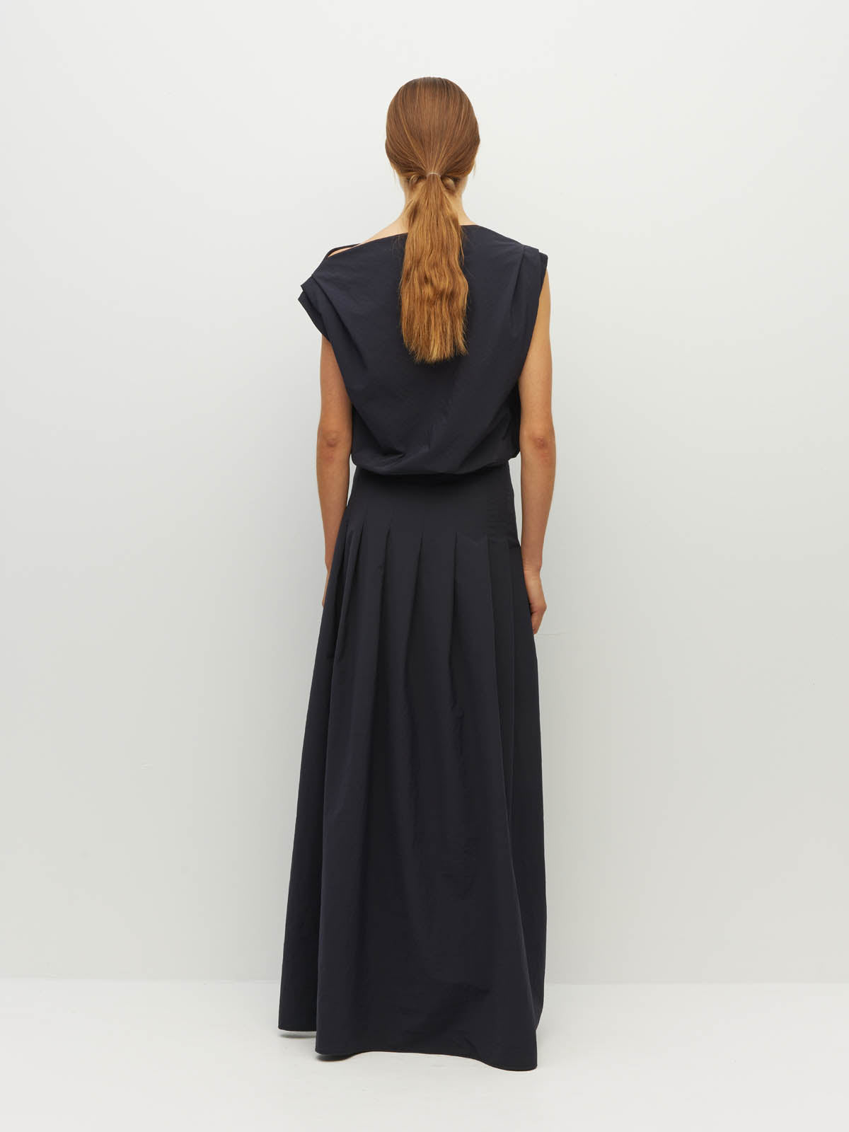 Kiva Skirt (Nylon Taffeta) Navy