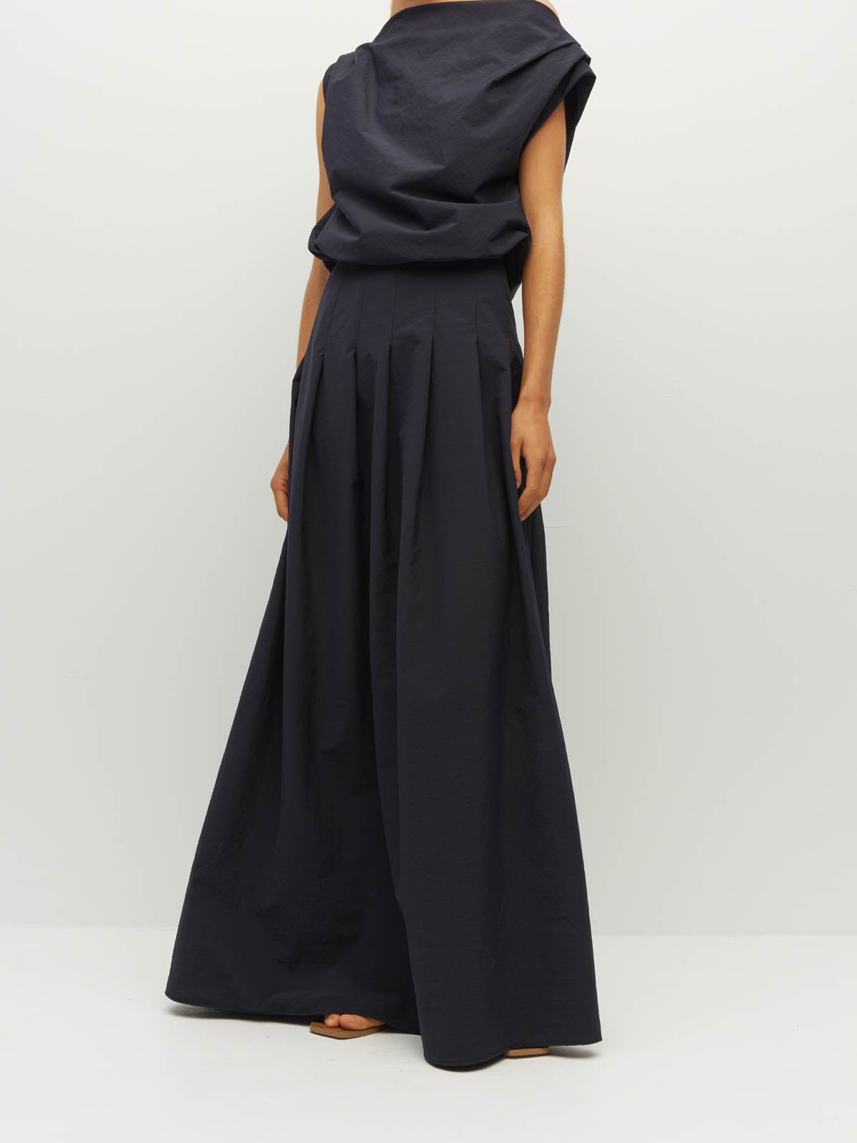 Kiva Skirt (Nylon Taffeta) Navy
