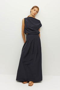 Kiva Skirt (Nylon Taffeta) Navy