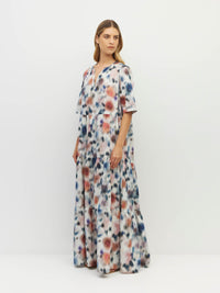 Flor Tunic (Rosette Haze Cotton) Morning Light