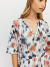 Flor Tunic (Rosette Haze Cotton) Morning Light
