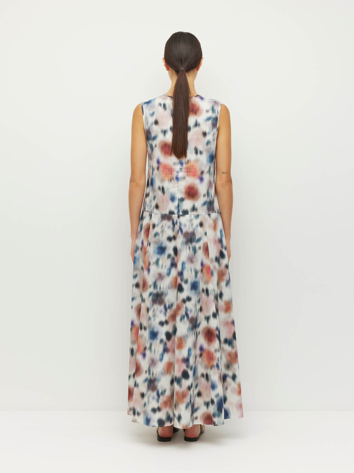 Symi Dress (Rosette Haze Cotton) Morning Light