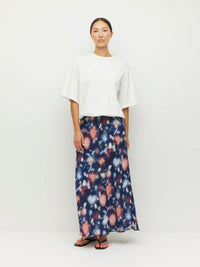 Elasticated Boyfriend T (Knit Cotton) White