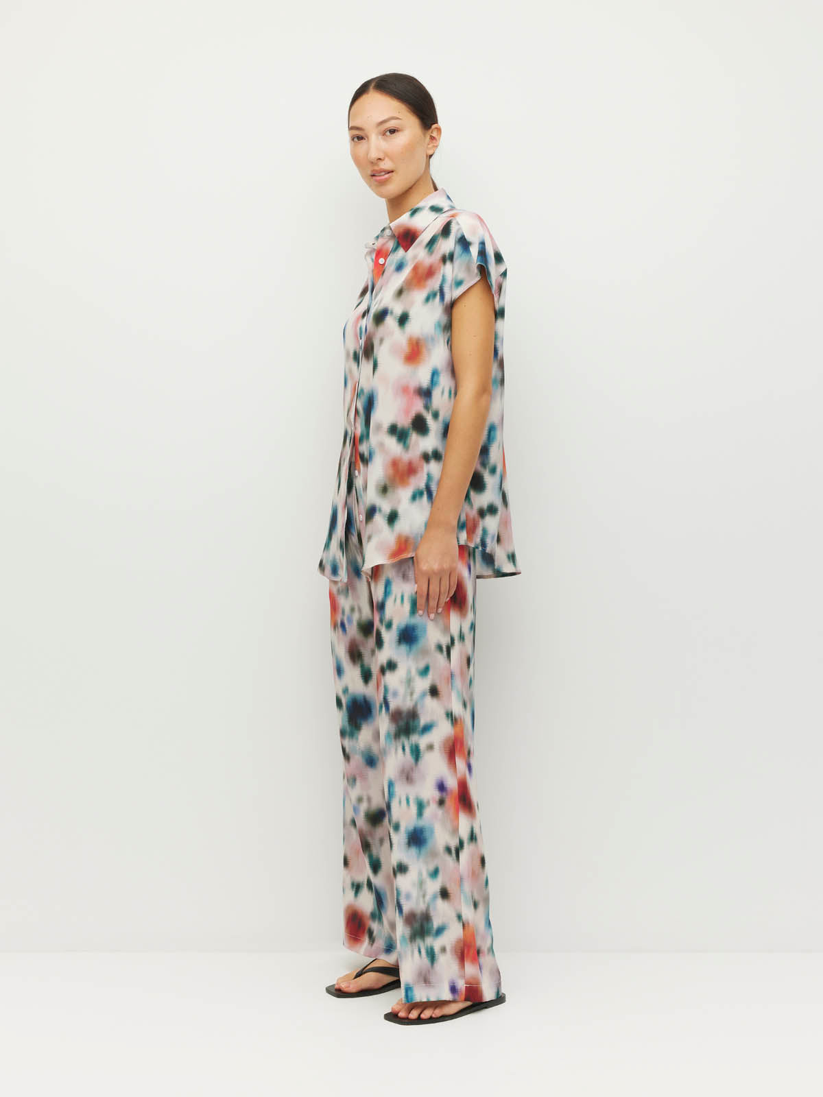 Eleanor Shirt (Rosette Haze Silk CDC) Morning Light