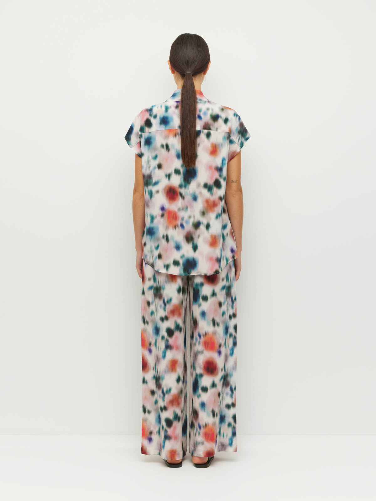 Eleanor Shirt (Rosette Haze Silk CDC) Morning Light