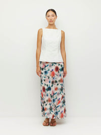 Em Skirt (Rosette Haze Silk CDC) Morning Light