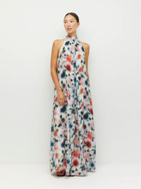 Nico Dress (Rosette Haze Silk CDC) Morning Light