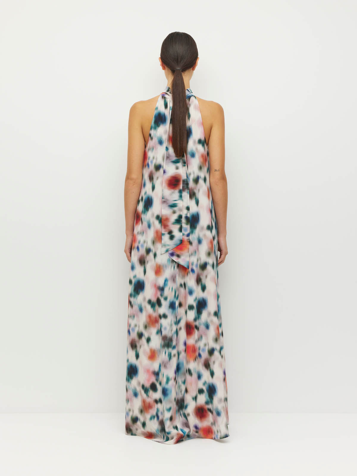 Nico Dress (Rosette Haze Silk CDC) Morning Light
