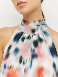 Nico Dress (Rosette Haze Silk CDC) Morning Light