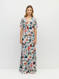 Spencer Dress (Rosette Haze Silk CDC) Morning Light