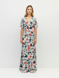 Spencer Dress (Rosette Haze Silk CDC) Morning Light