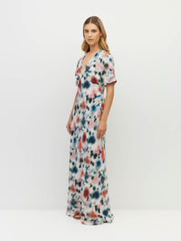 Spencer Dress (Rosette Haze Silk CDC) Morning Light