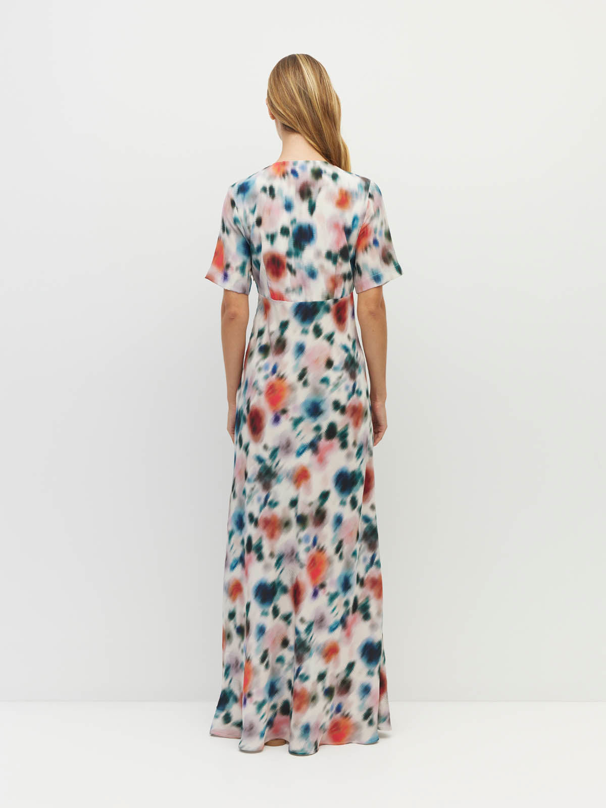 Spencer Dress (Rosette Haze Silk CDC) Morning Light