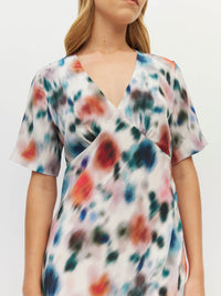 Spencer Dress (Rosette Haze Silk CDC) Morning Light