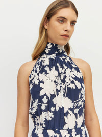 Hana Dress (Shadow Floral Silk CDC) Silhouette