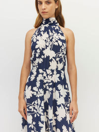 Hana Dress (Shadow Floral Silk CDC) Silhouette
