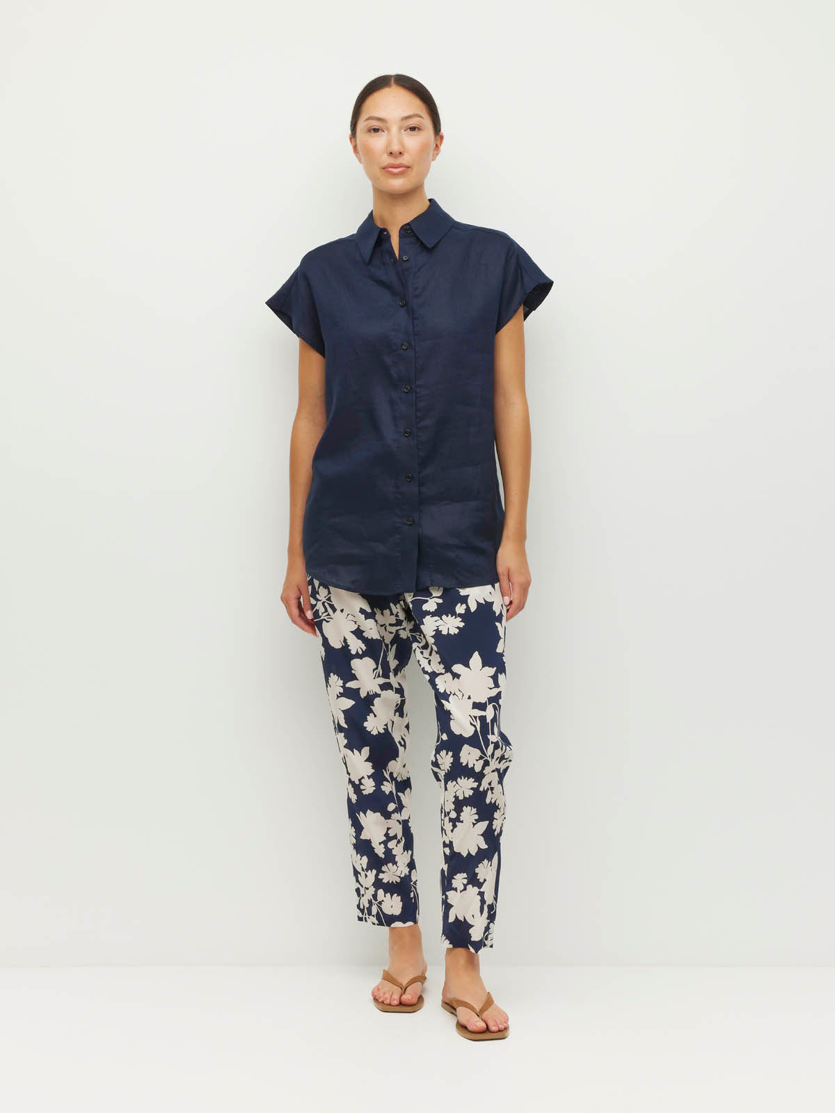 Eleanor Shirt (Heritage Linen) Oxford