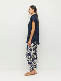Leonard Pant (Shadow Floral Silk CDC) Silhouette