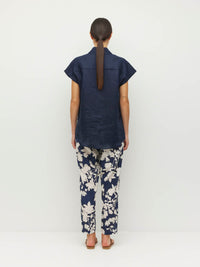Leonard Pant (Shadow Floral Silk CDC) Silhouette