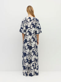 Piper Dress (Shadow Floral Silk CDC) Silhouette