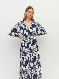 Piper Dress (Shadow Floral Silk CDC) Silhouette