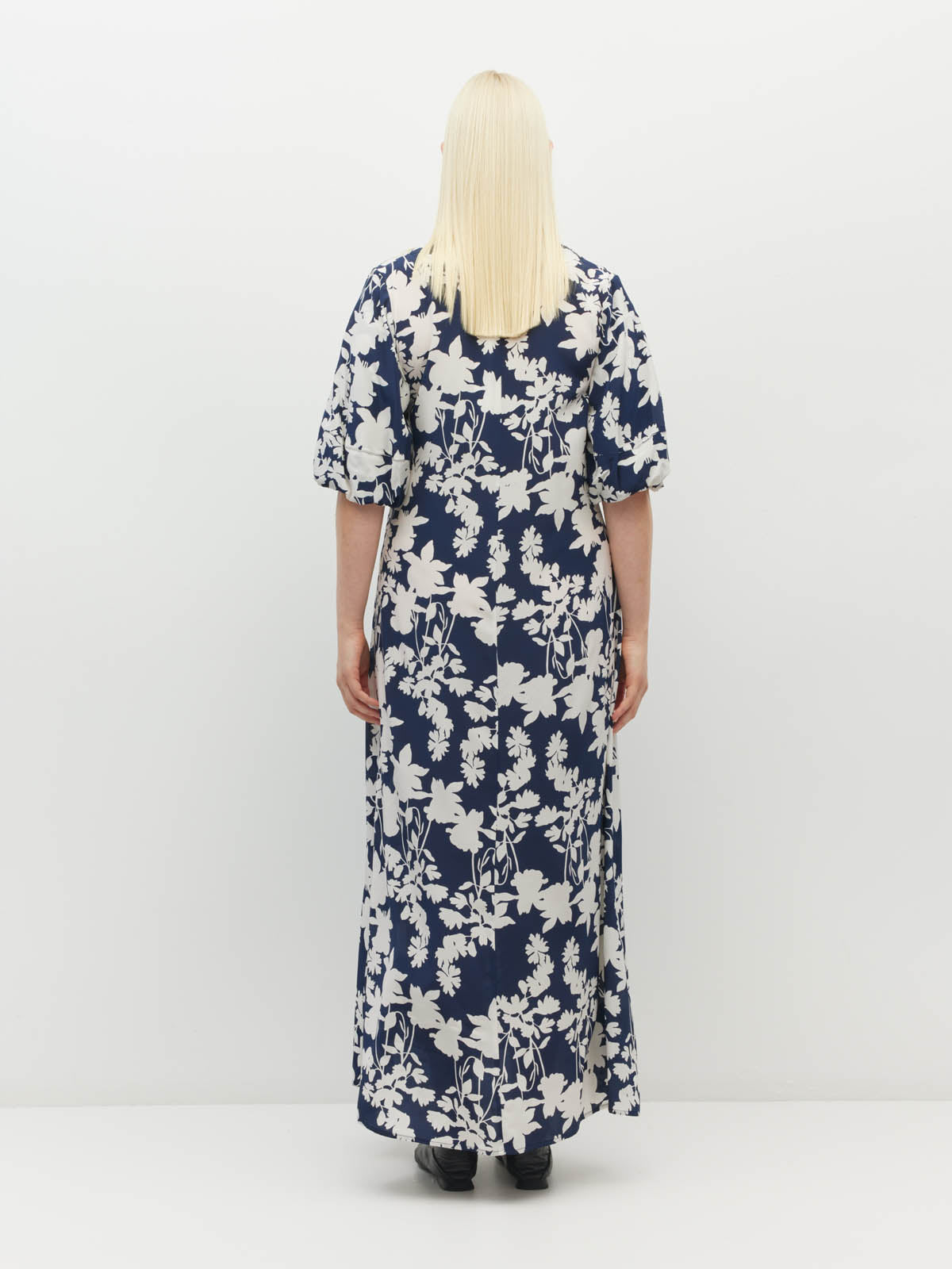 Piper Dress (Shadow Floral Silk CDC) Silhouette