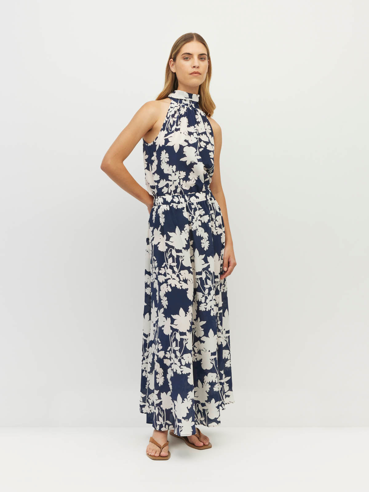 Vicky Skirt (Shadow Floral Silk CDC) Silhouette