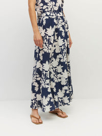 Vicky Skirt (Shadow Floral Silk CDC) Silhouette