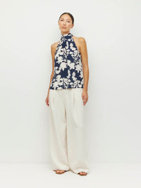 Zelda Blouse (Shadow Floral Silk CDC) Silhouette