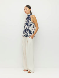 Zelda Blouse (Shadow Floral Silk CDC) Silhouette