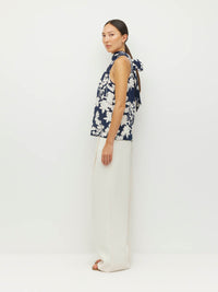 Zelda Blouse (Shadow Floral Silk CDC) Silhouette